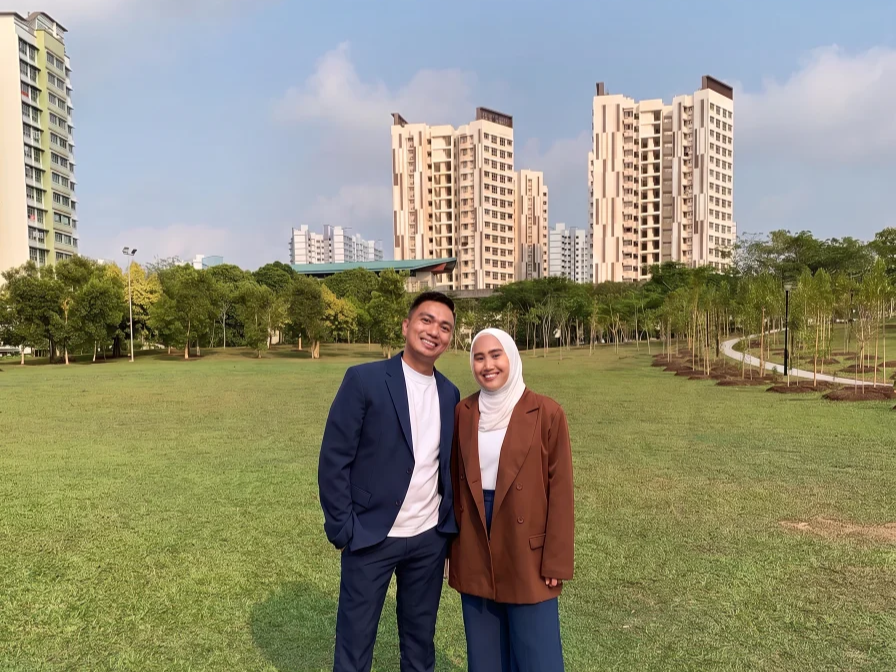 Andik dan Mirta bersama